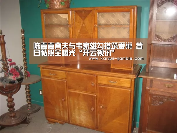 陈嘉嘉背夫与韦家雄勾搭筑爱巢 昔日私照全曝光“开云视讯”(图2) 开云体育
