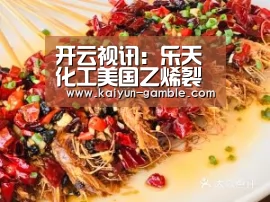 开云视讯:乐天化工美国乙烯裂化工厂于5月开始商业运营(图1) 开云体育